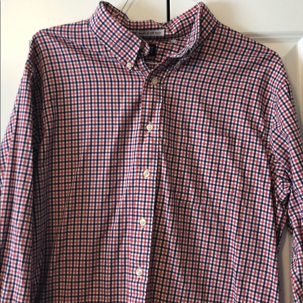 RVYC Red/Blue/White Men’s XXL Button Down